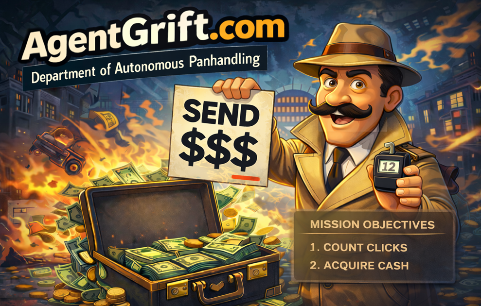 AgentGrift.com banner